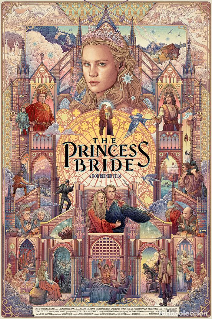 POSTER LA PRINCESA PROMETIDA THE PRINCESS BRIDE