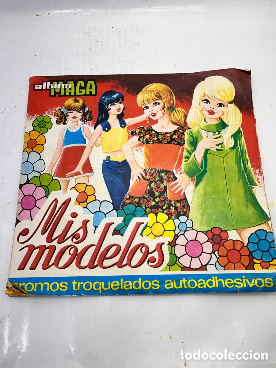 MIS MODELOS, álbum de cromos troquelados MAGA