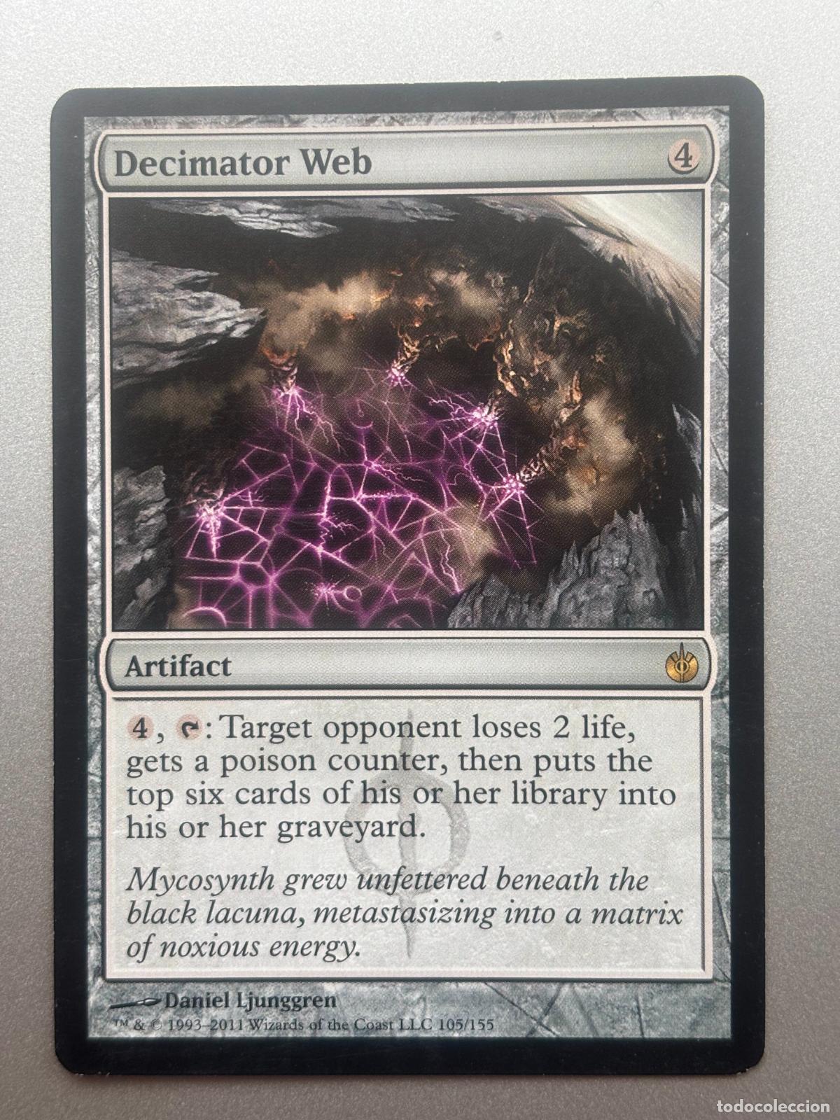 MAGIC THE GATHERING - DECIMATOR WEB ( MIRRODIN BESIEGED )