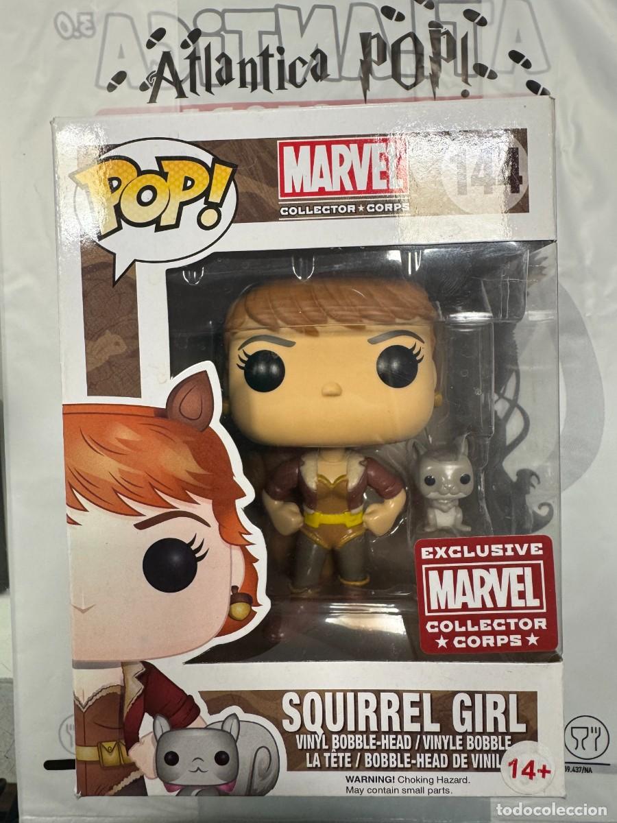 FUNKO POP SQUIRREL GIRL EXCLUSIVE MARVEL COLLECTOR CORPS MARVEL 144