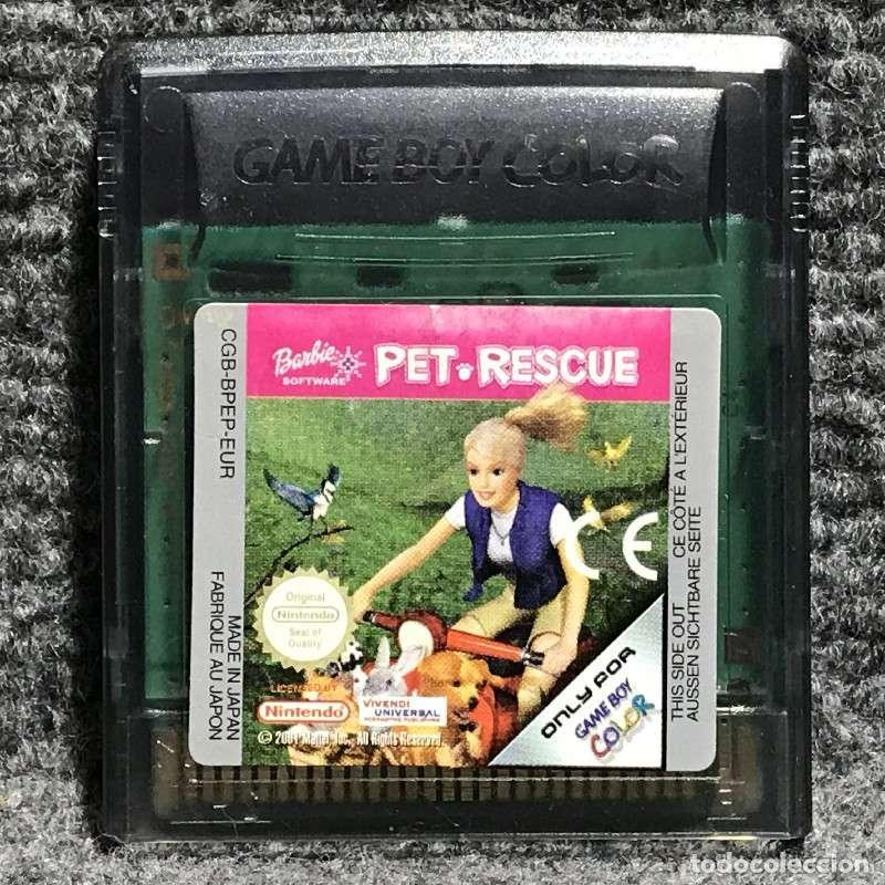 BARBIE PET RESCUE NINTENDO GAME BOY COLOR GBC