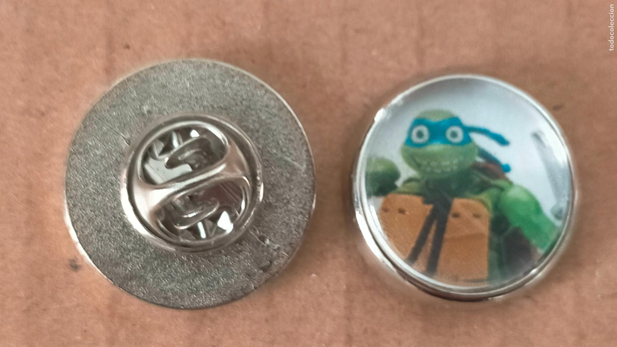 PIN REDONDO METAL - juguetes tortugas ninja mutantes
