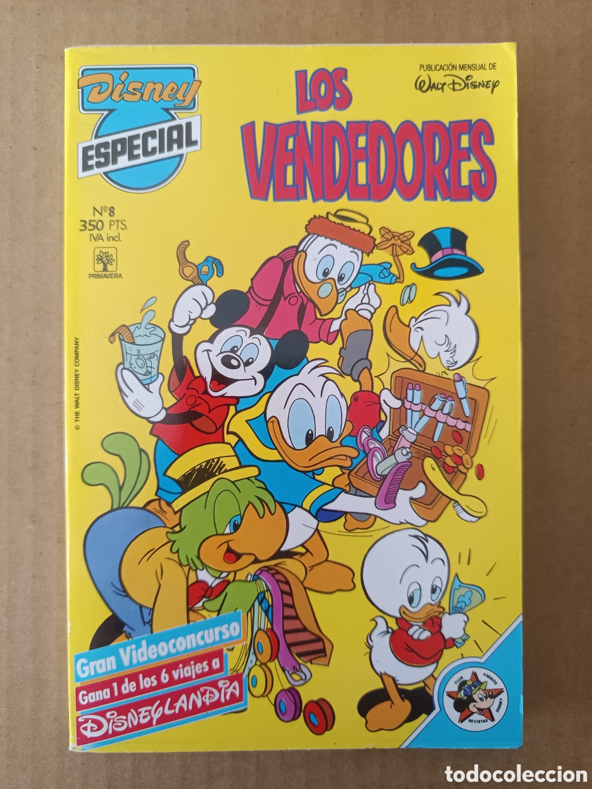 Disney Especial n°8: Los Vendedores (Primavera, 1990). Ver sumario.