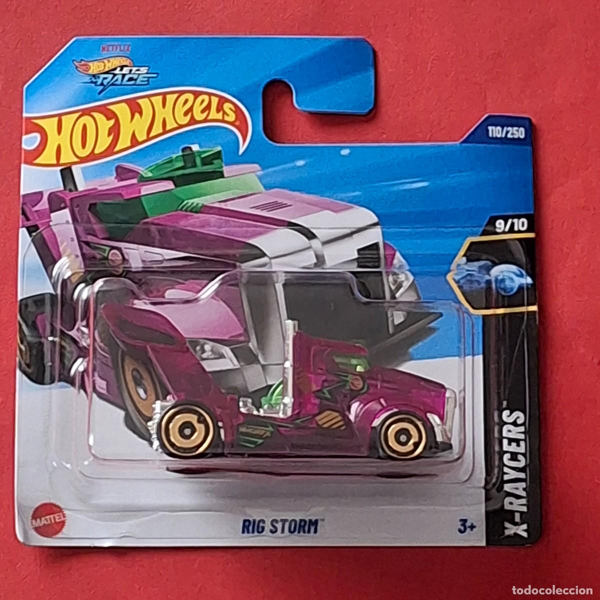 HOT WHEELS 2025 110/250 - RIG STORM - TH TREASURE HUNT - NUEVO EN BLISTER - ESCALA 1/64