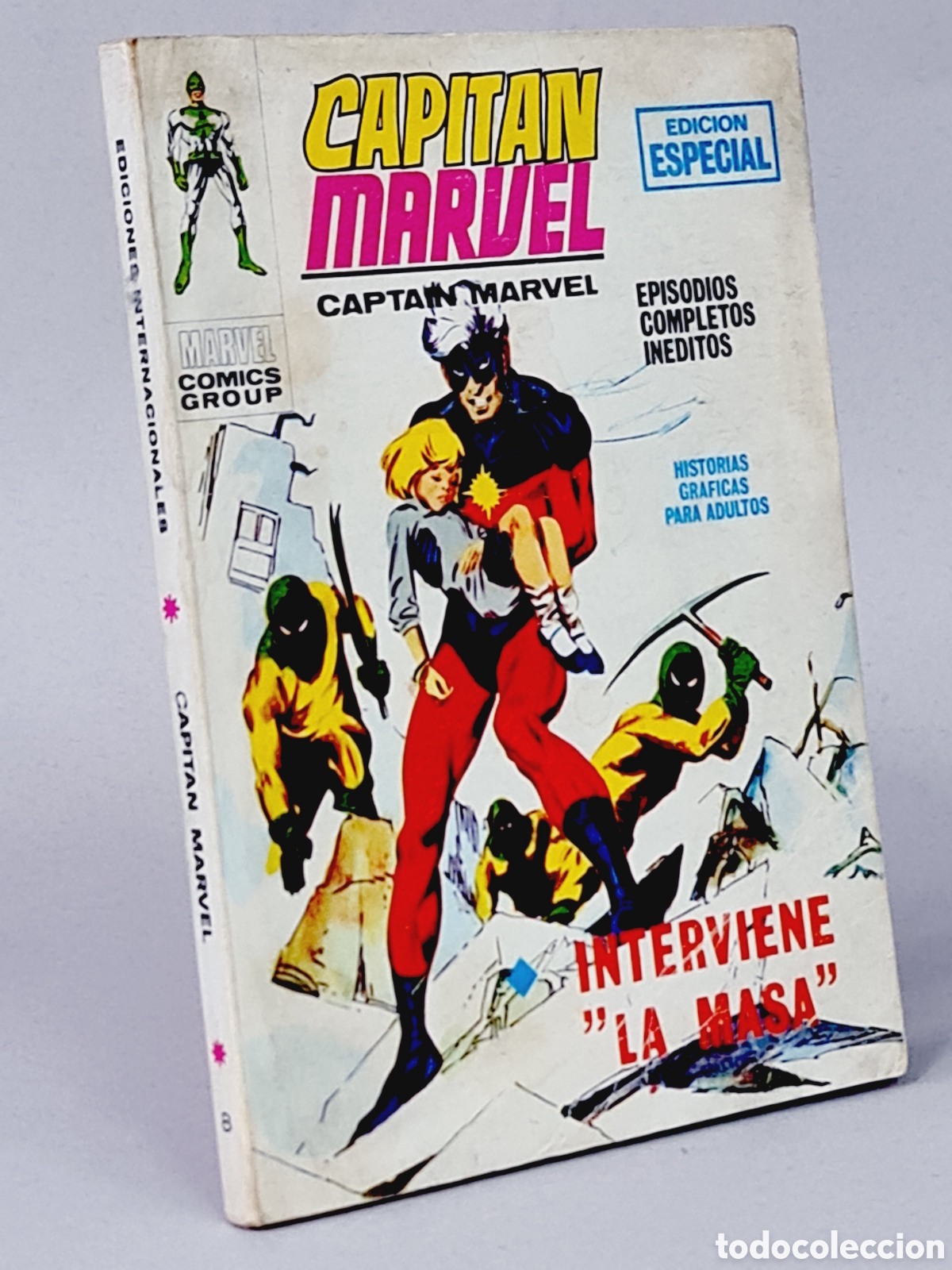 CAPITÁN MARVEL 8 INTERVINE LA MASA TACO VOL1 VOLUMEN VOL.1 CÓMICS VÉRTICE NORMAL ESTADO