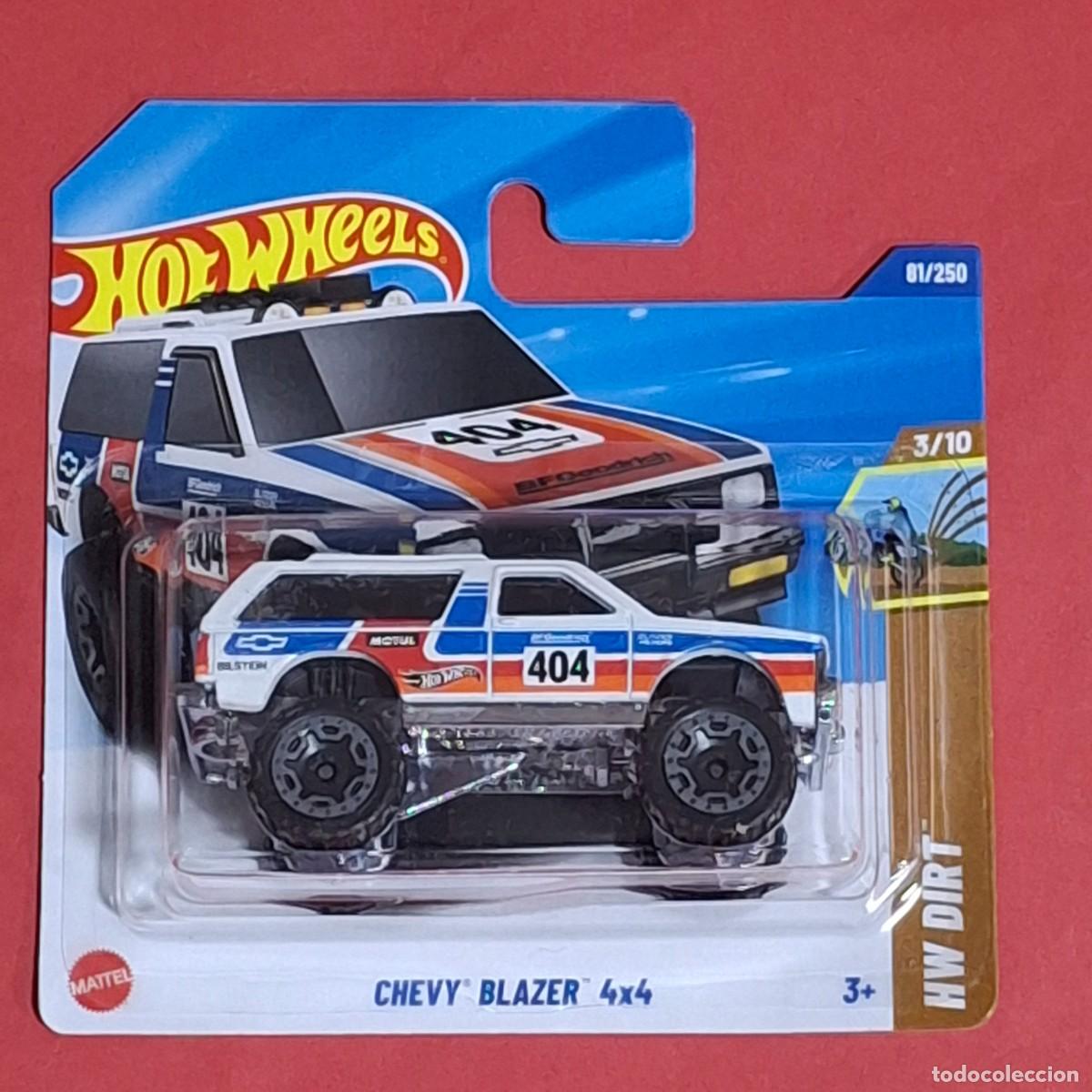 HOT WHEELS 2025 81/250 - CHEVY BLAZER 4x4 - NUEVO EN BLISTER - ESCALA 1/64