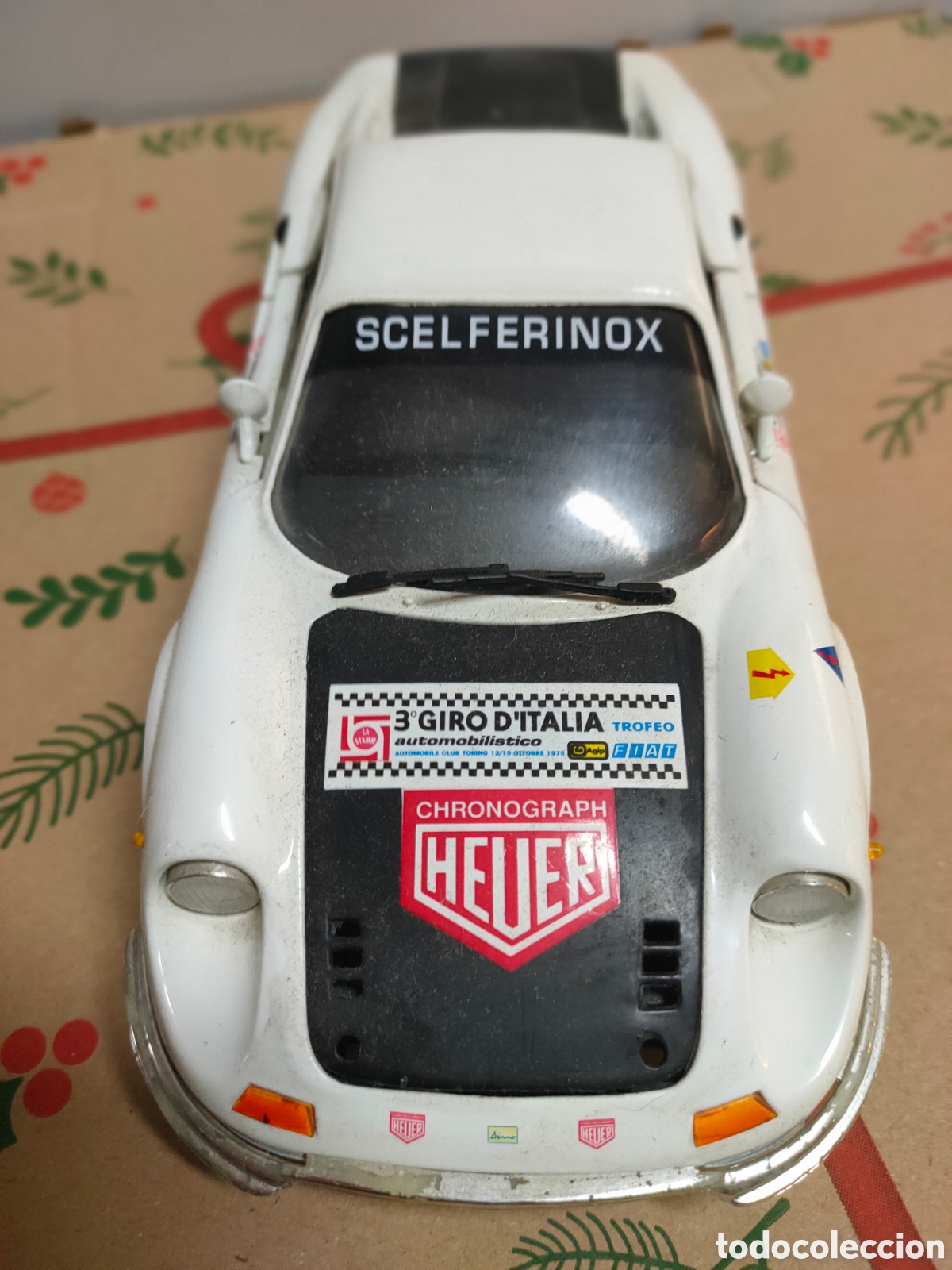 FERRARI - DINO 246 GT 1969 . Anson escala 1:18. TAG HEUER. 3° giro de Italia