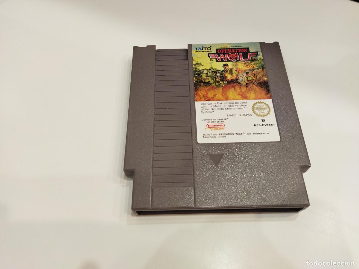 OPERATION WOLF - NINTENDO NES - CARTUCHO - BUEN ESTADO FUNCIONANDO