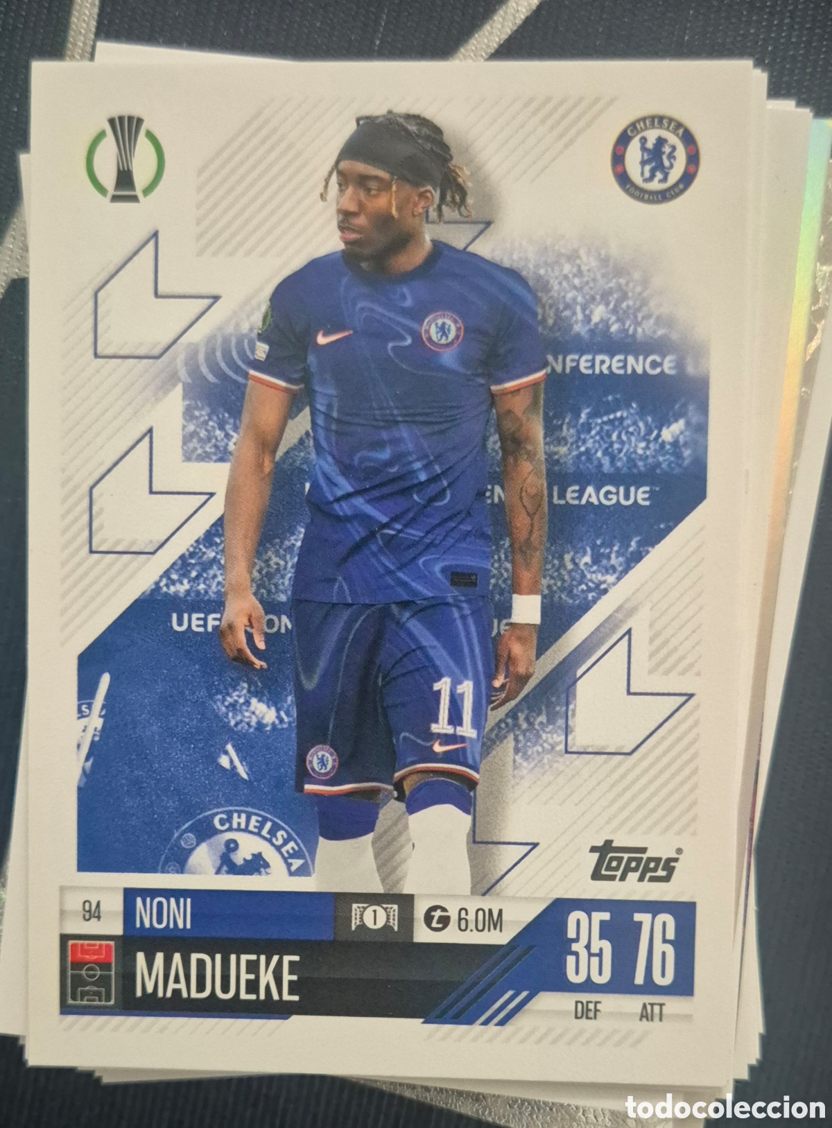 94 madueke chelsea topps match attax 25