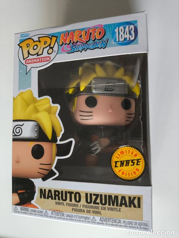 Figura funko pop Naruto uzumaki 1843 metallic chase edition nuevo