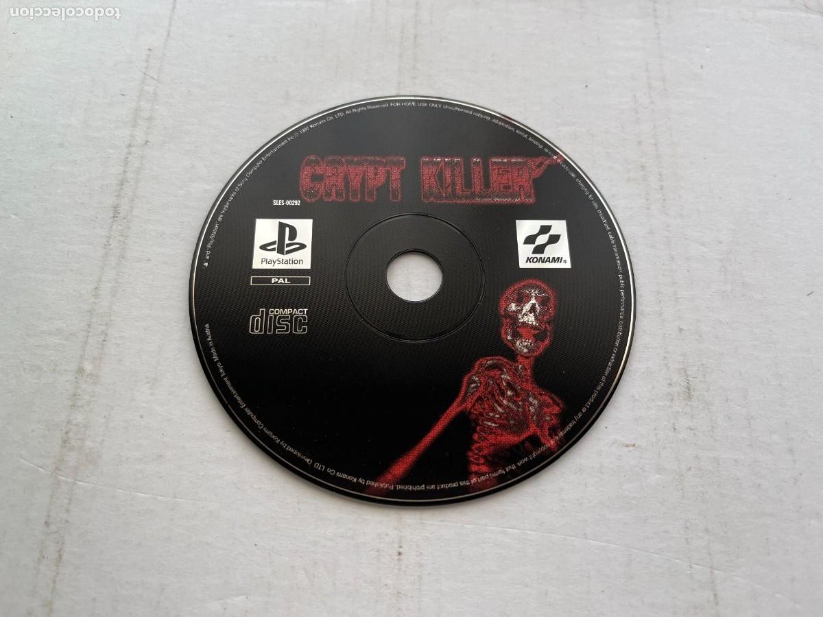 CRYPT KILLER - PSX PS1 PSONE PLAYSTATION 1 PLAY STATION ONE KREATEN