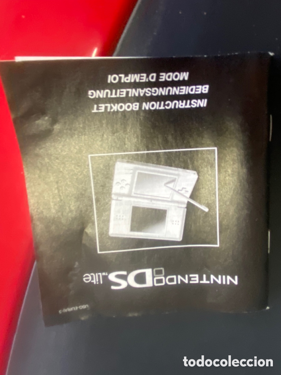 ””libro, manual de instrucciones Nintendo DS.