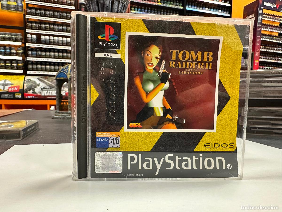 Tomb Raider 2 II - Sony playstation 1 Play station PS1 PSX PAL ESP Completo