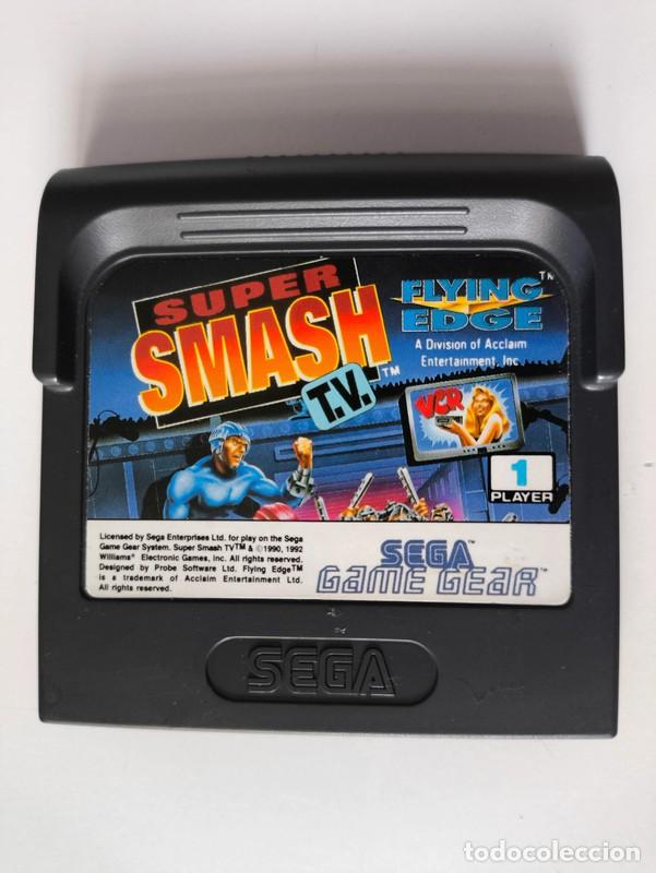 juego super smash tv sega game gear pal