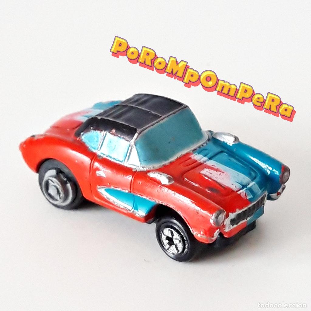 MICRO MACHINES '57 CHEVY CORVETTE GALOOB 1990 SNAPBACKS #5 CHEVROLET MICROMACHINES COCHE