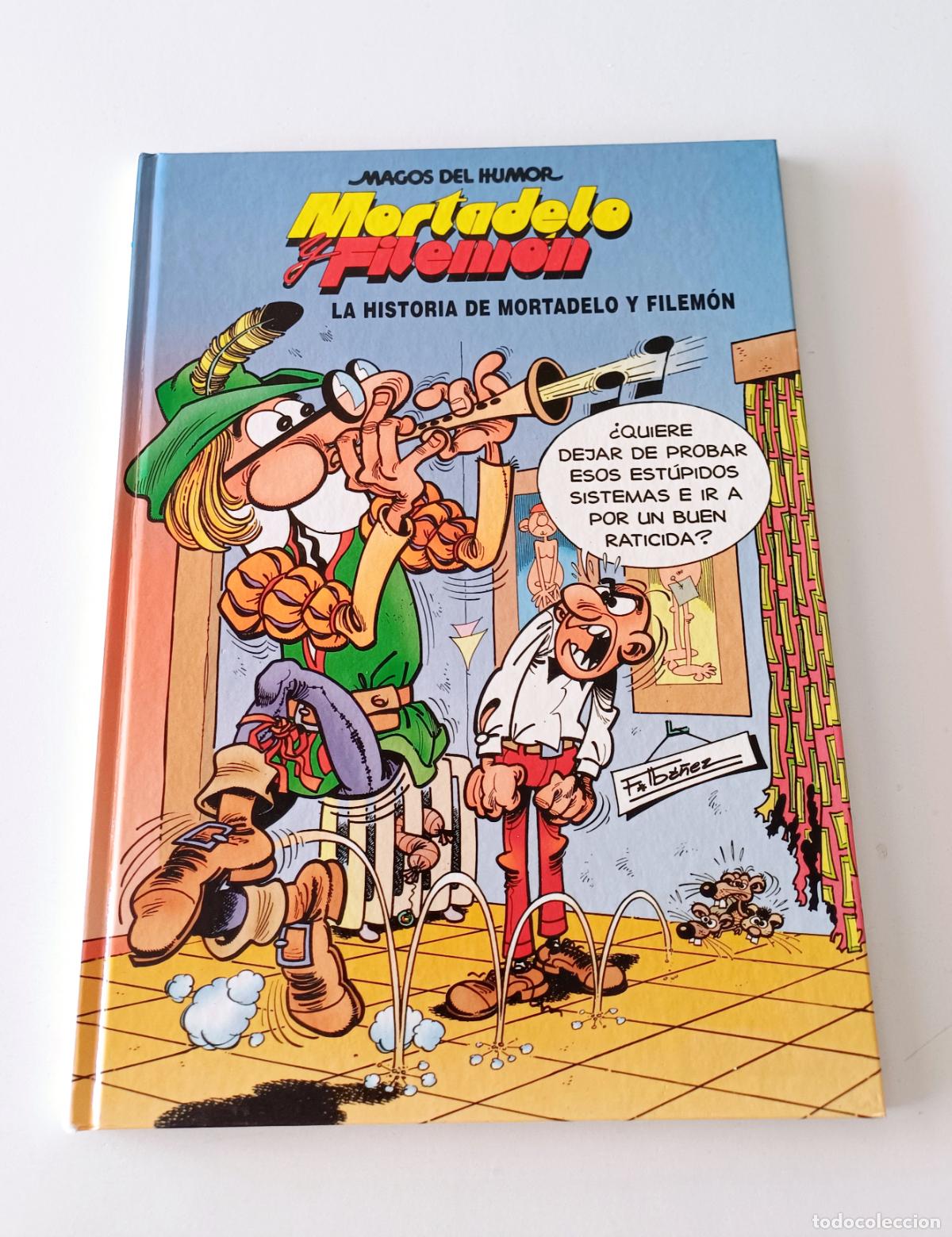 ANTIGUO COMIC TEBEO LA HISTORIA DE MORTADELO FILEMON MAGOS DEL HUMOR Nº 15 1994 EDICIONES B