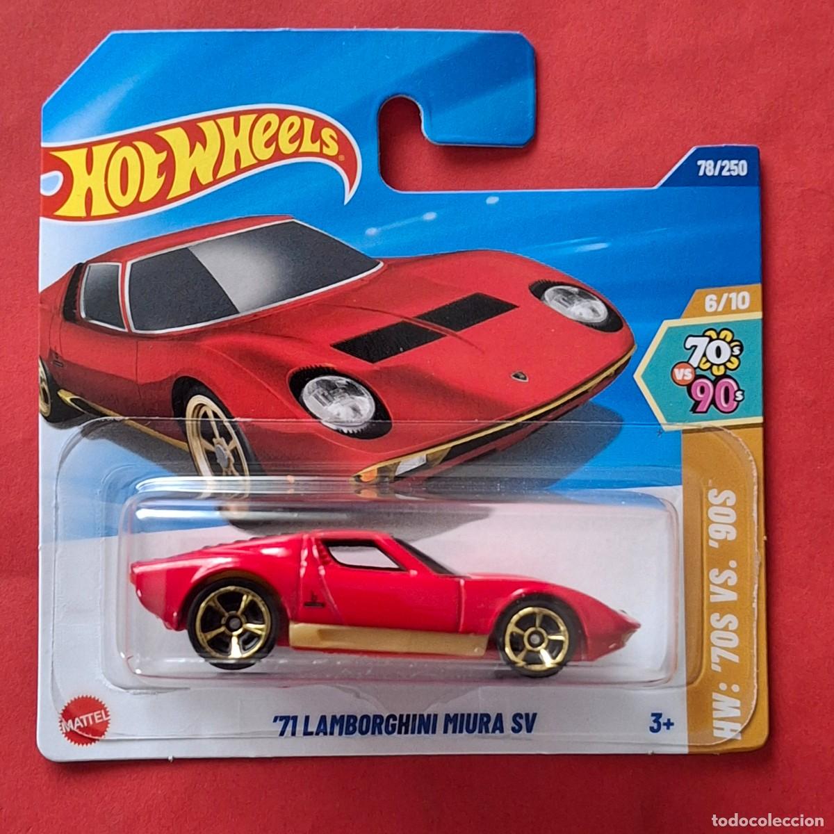 HOT WHEELS 2025 78/250 - ´71 LAMBORGHINI MIURA SV - ESCALA 1/64