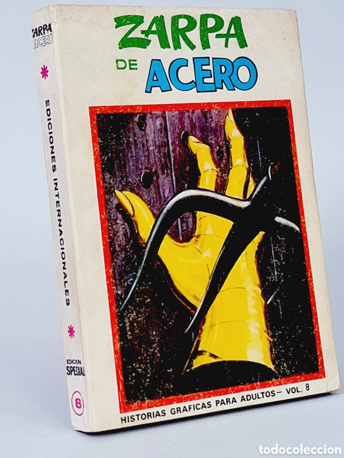 MUY BUEN ESTADO ZARPA DE ACERO 8 EDICIÓN ESPECIAL TACO COMICS VÉRTICE