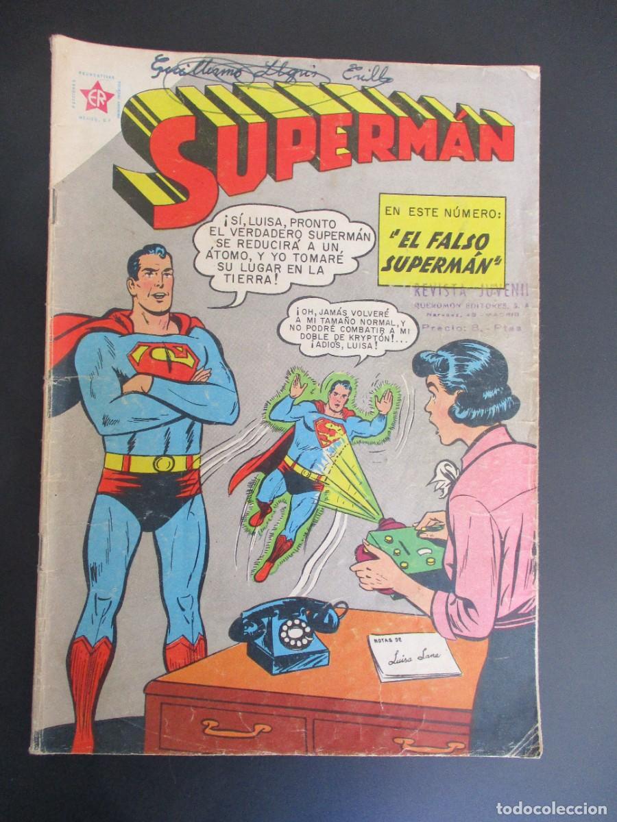 SUPERMAN (1952, ER / NOVARO) 215 · 2-XII-1959 · ”EL FALSO SUPERMÁN”