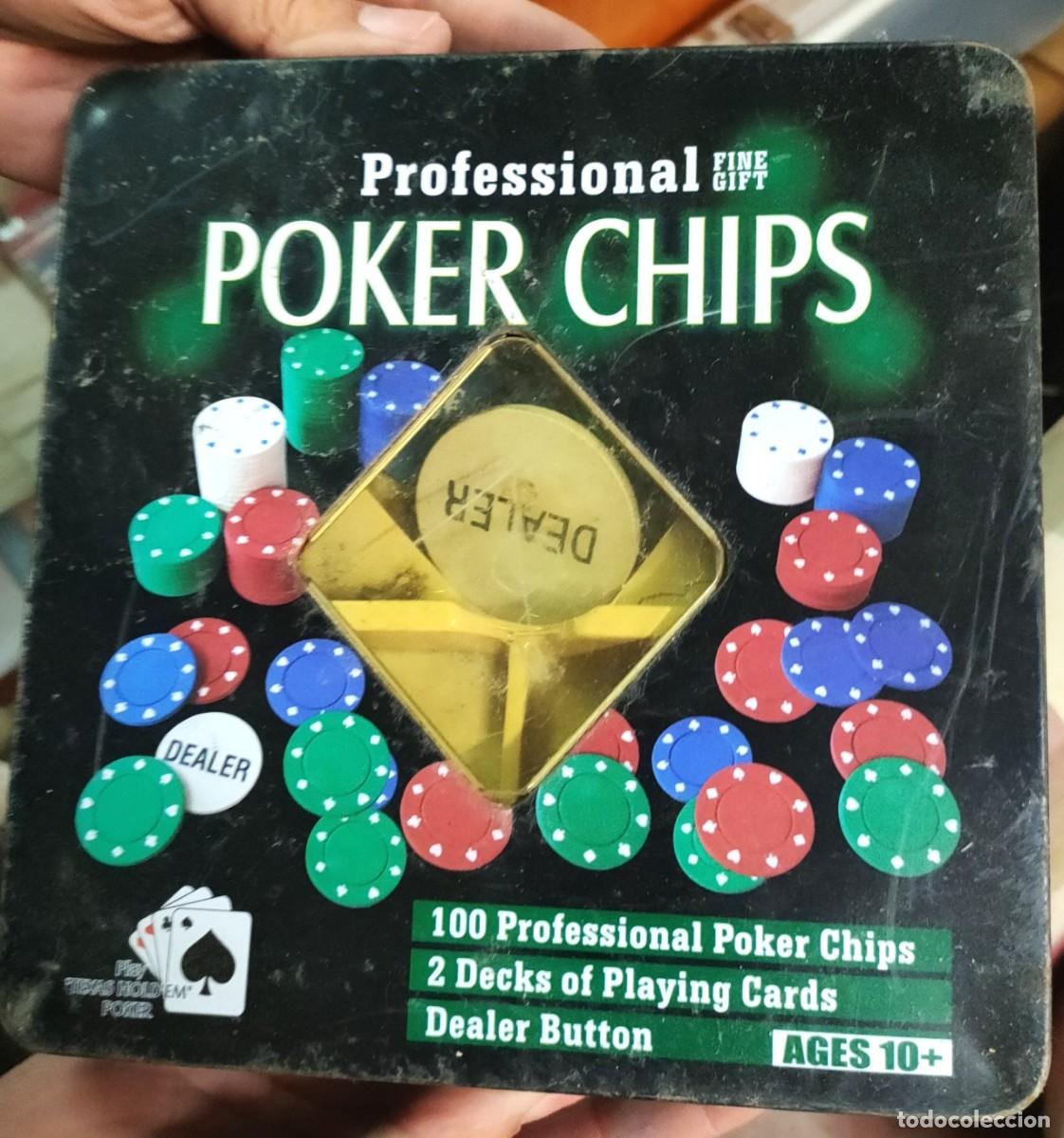 Proffessional Poker Chips Fine Gift Set