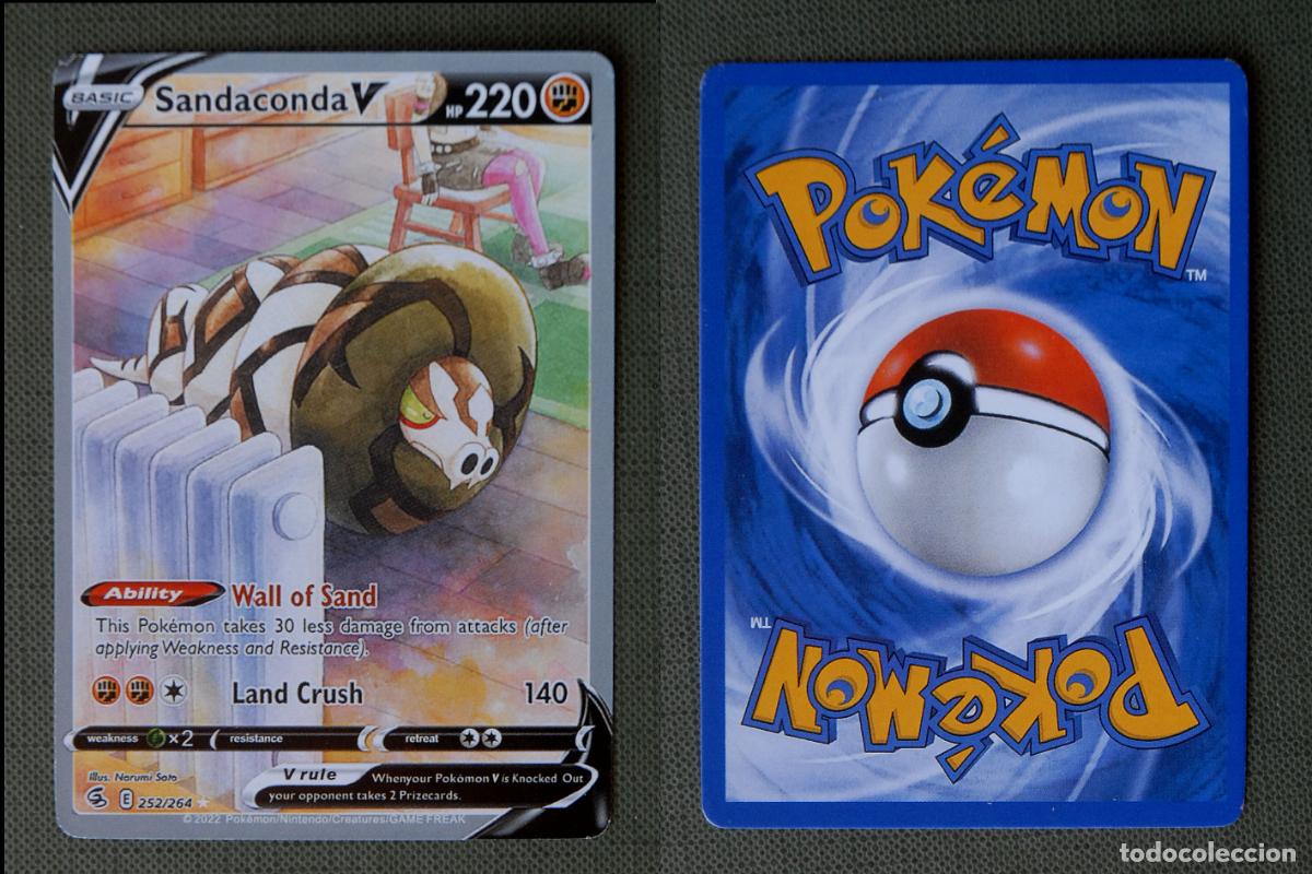 CARTA POKEMON - SANDACONDA V - BASIC - HP 220