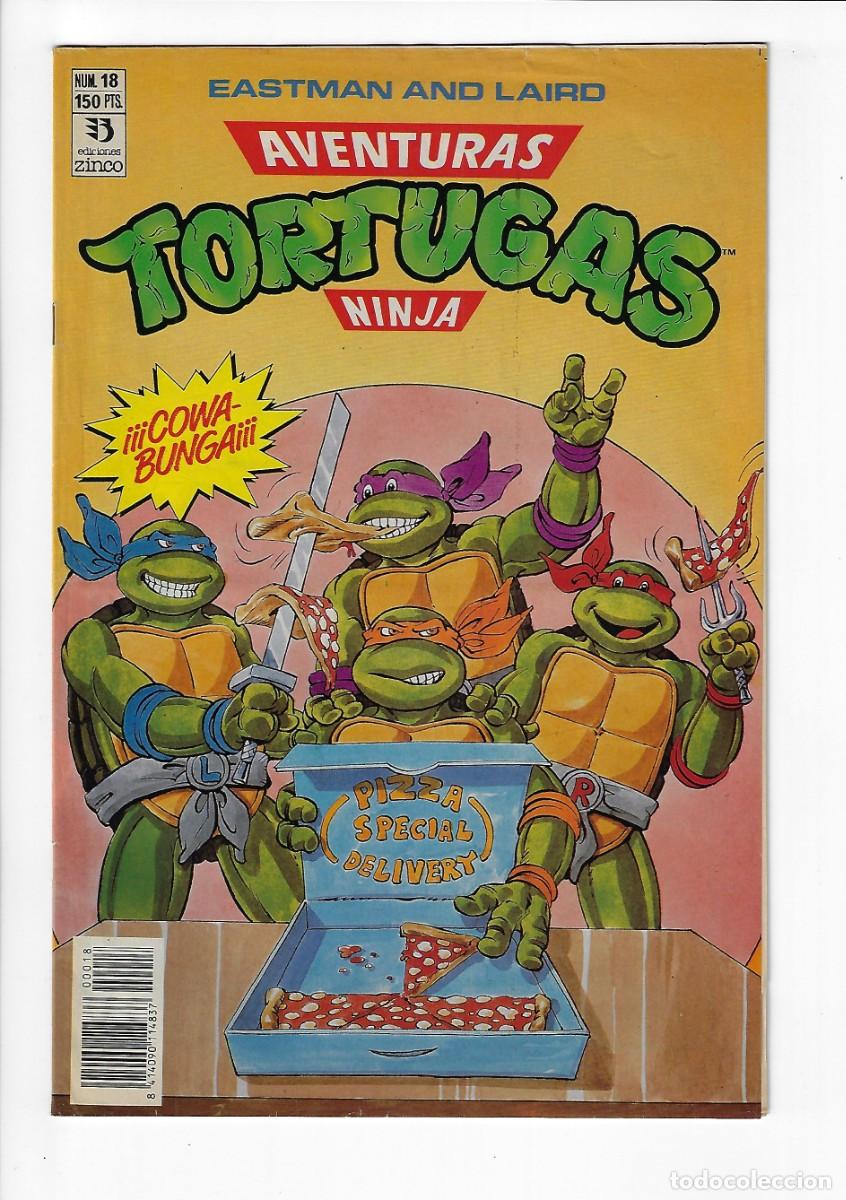 Zinco. Tortugas ninja. Aventuras. 18.