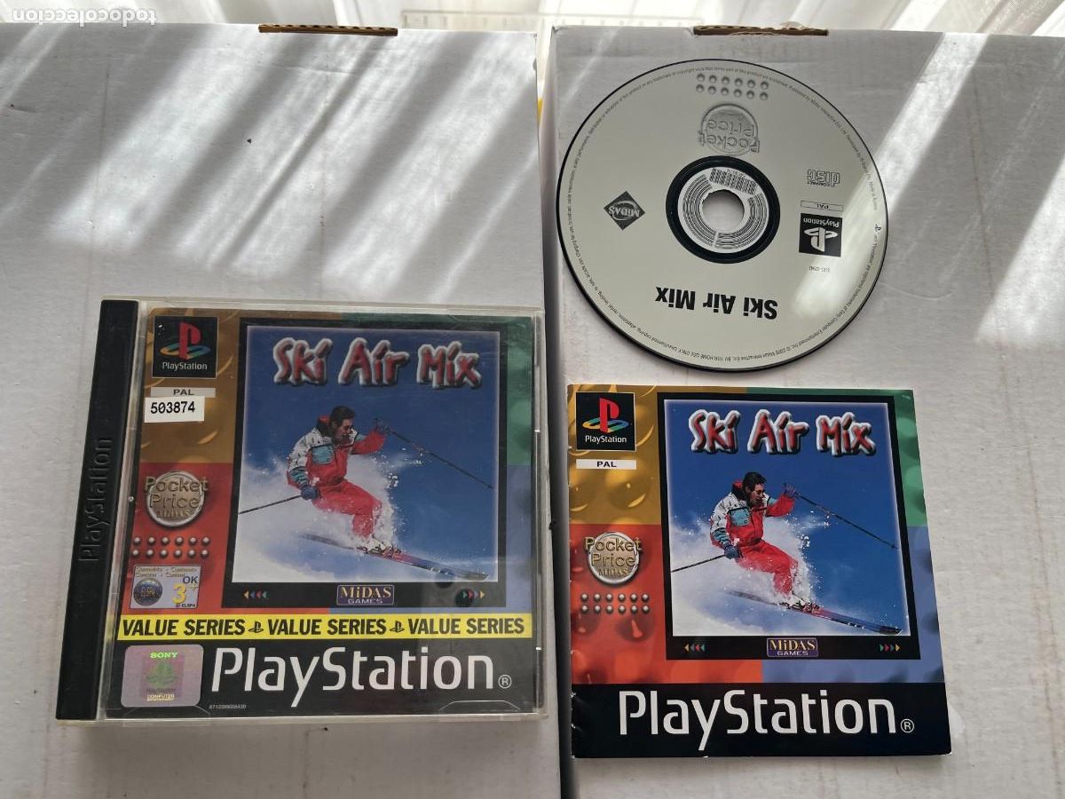 SKI AIR MIX - PS1 PSX PSONE PLAYSTATION 1 PLAY STATION ONE KREATEN