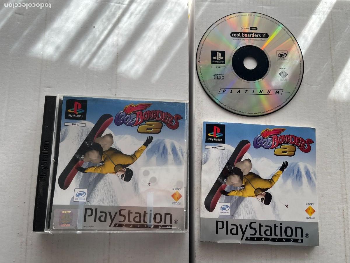 COOL BOARDERS 2 PLATINUM COOLBOARDERS II - PS1 PSX PSONE PLAYSTATION 1 PLAY STATION ONE KREATEN