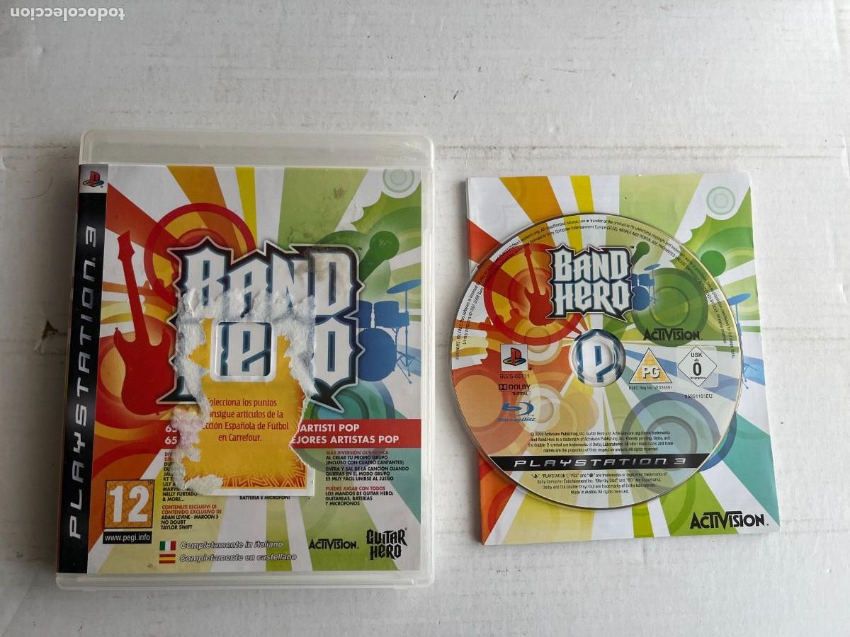 BAND HERO BANDHERO - PS2 PLAYSTATION 3 PLAY STATION KREATEN