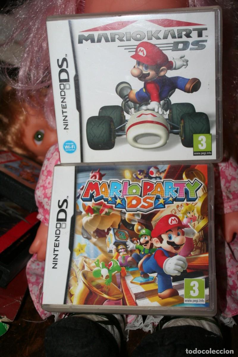 nintendo 2 carcasas juego nintendo mario kart mario party