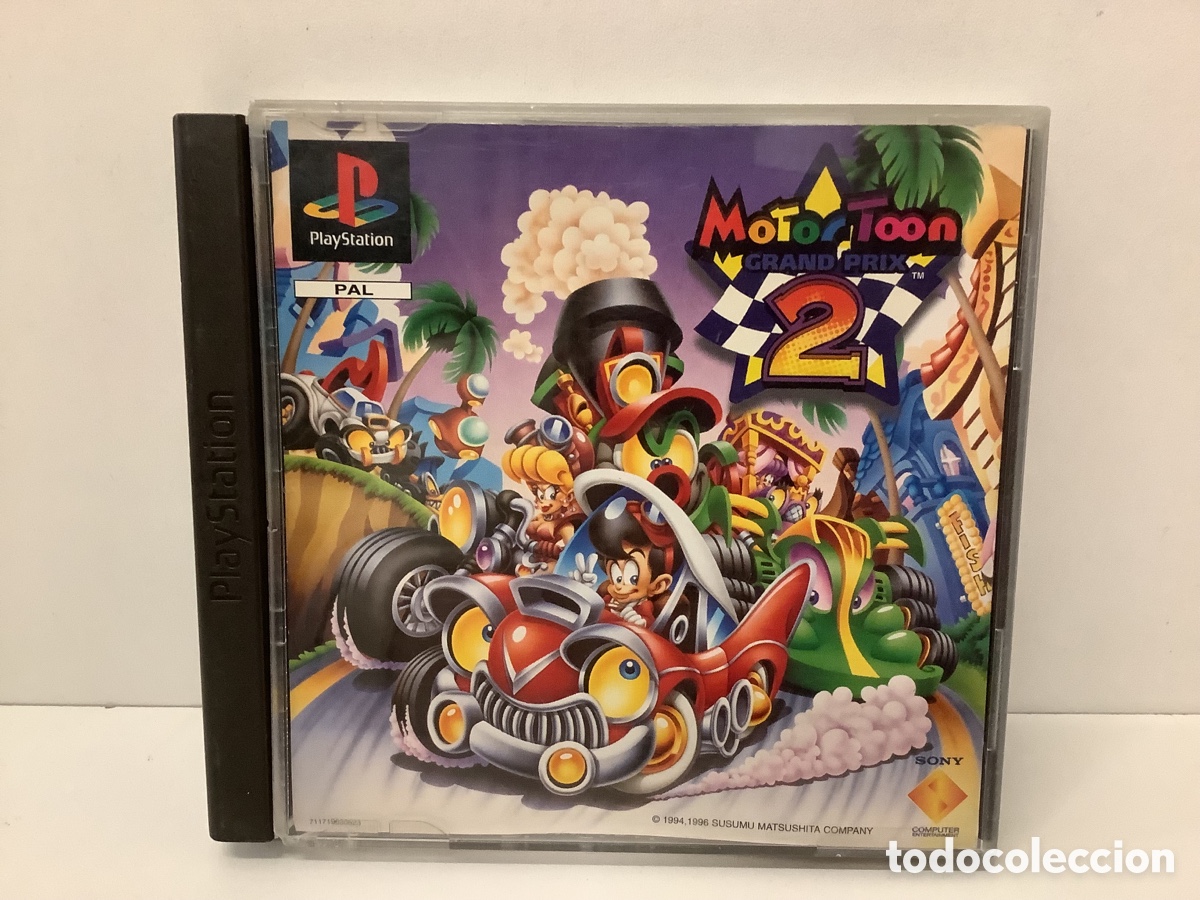 MOTOR TOON GRAND PRIX 2 PLAYSTATION PS1 COMPLETO