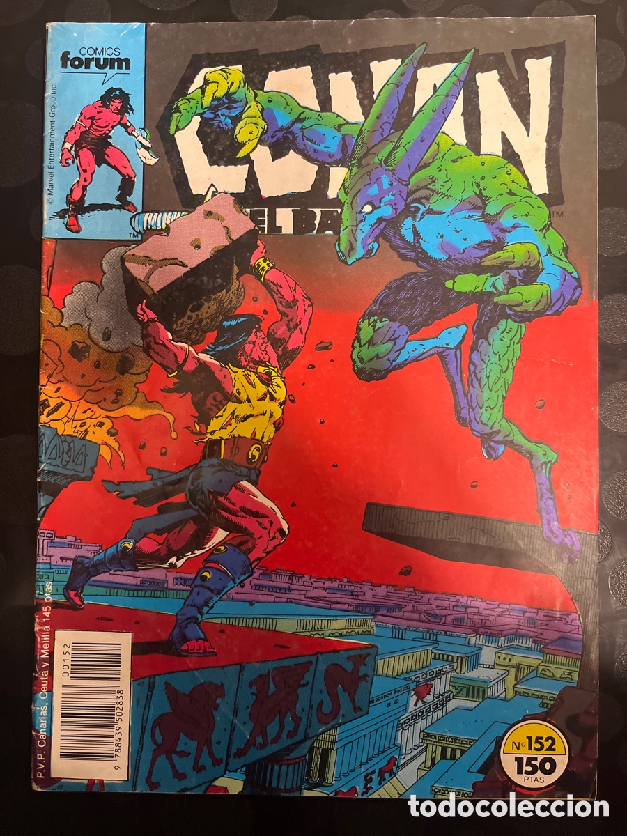 CONAN EL BÁRBARO N.152 LA CIUDAD DE LA LUZ ( 1983/1994 )