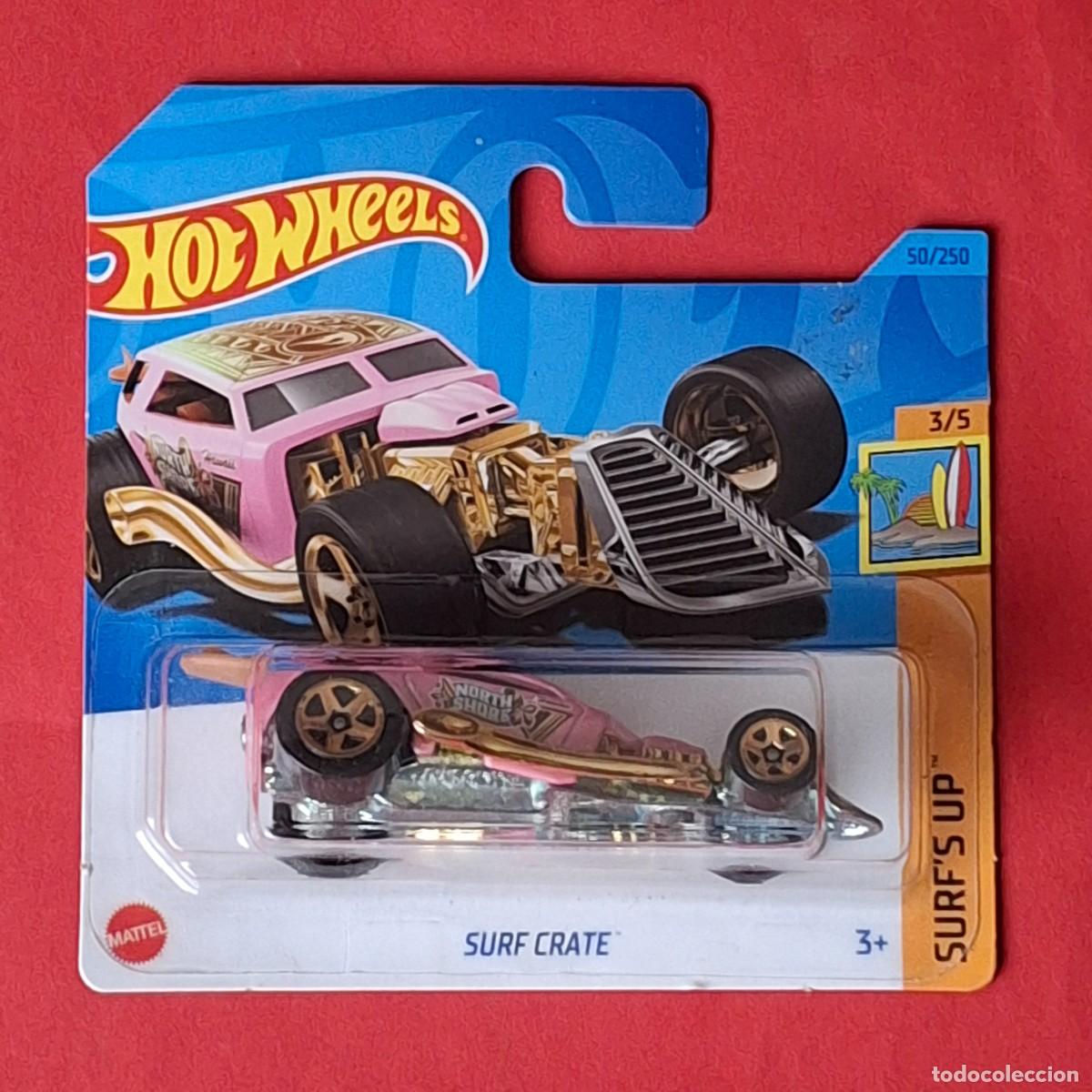 HOT WHEELS 2023 (50/250) - SURF CRATE TH TREASURE HUNT - NUEVO EN BLISTER - ESCALA 1/64