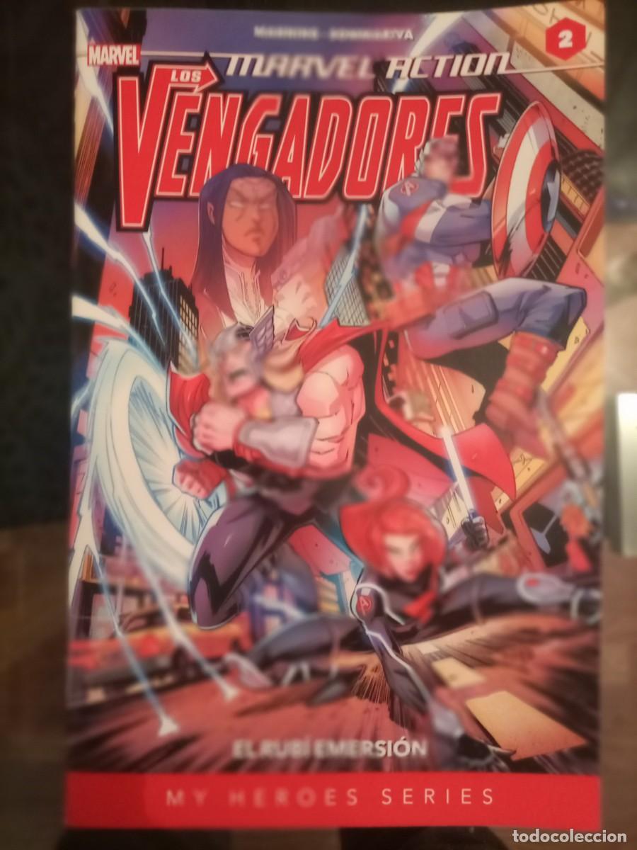Cómic Marvel Action LOS VENGADORES N°2 MY HEROES SERIES con 64 pgs.S