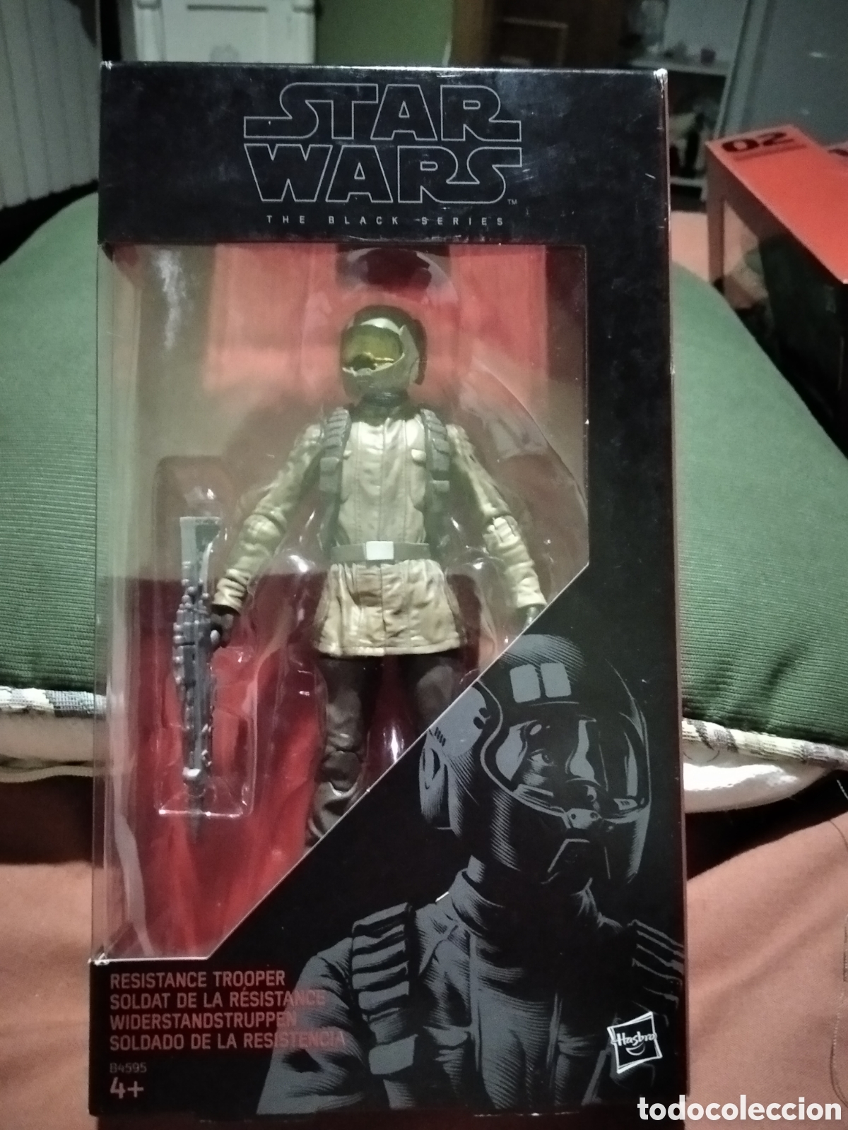 Figura star wars soldado de la resistencia