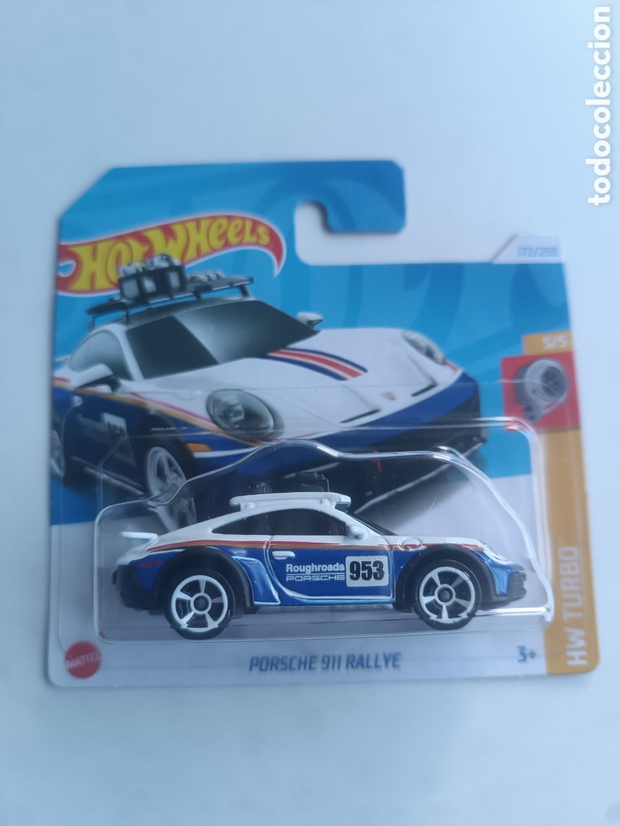 HOT WHEELS PORSCHE 911 RALLYE. COCHE COLECCION 1/64 HW TURBO 2025.