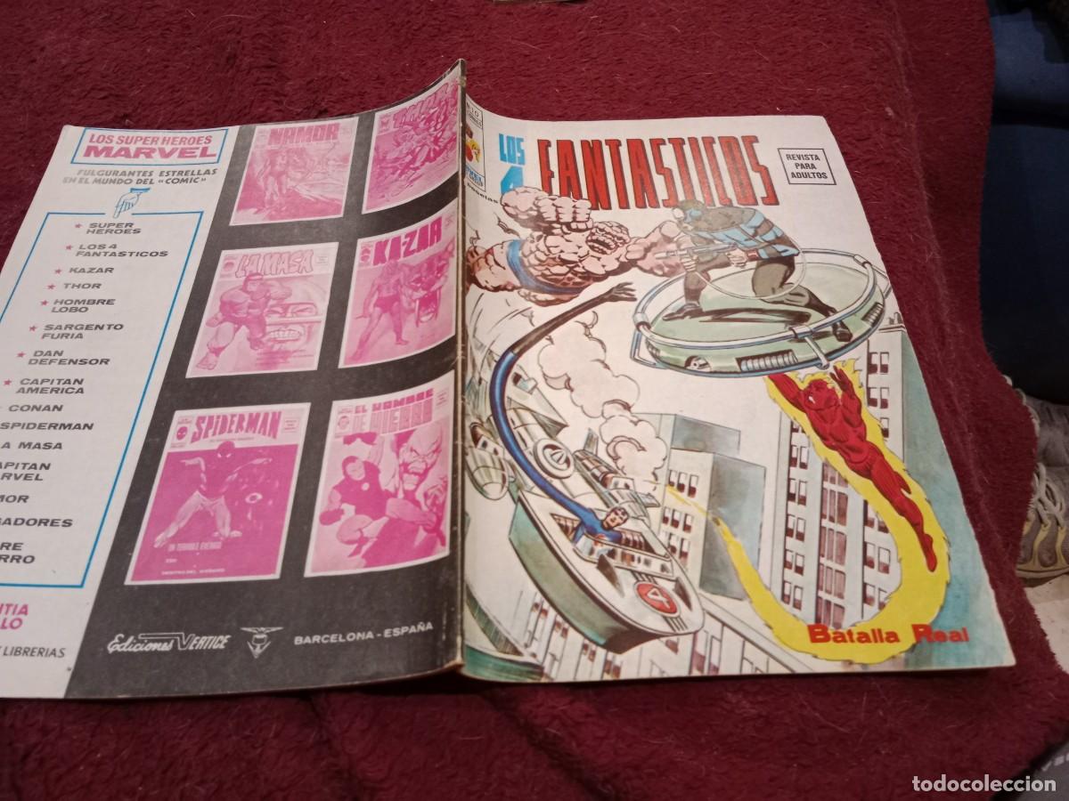 LOS 4 FANTÁSTICOS VOL2 Nº10 BATALLA REAL - COMICS MARVEL VERTICE 1975