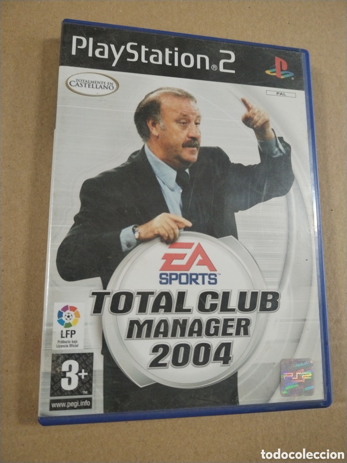 TOTAL CLUB MANAGER 2004. PS2 PLAYSTATION 2 PLAY STATION
