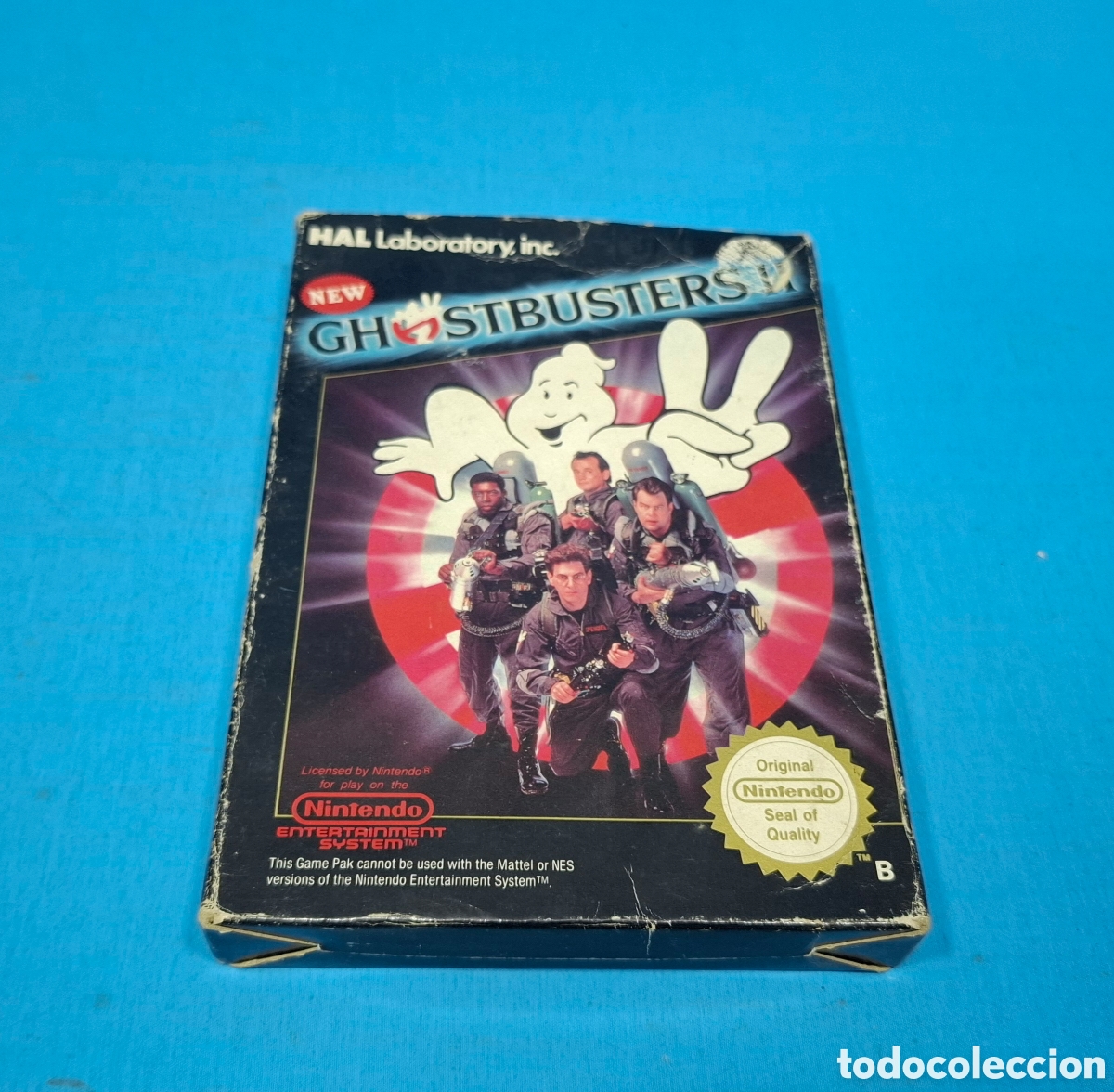 NEW GHOSTBUSTERS II NINTENDO . CAZAFANTASMAS PAL ESP . NO TRAE MANUAL