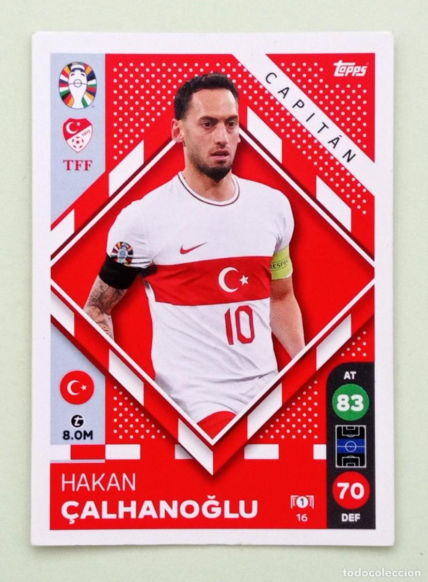 EUROCOPA 2024 (Nº 16 HAKAN ÇALHANOGLU) (TOPPS MATCH ATTAX - LIDL)
