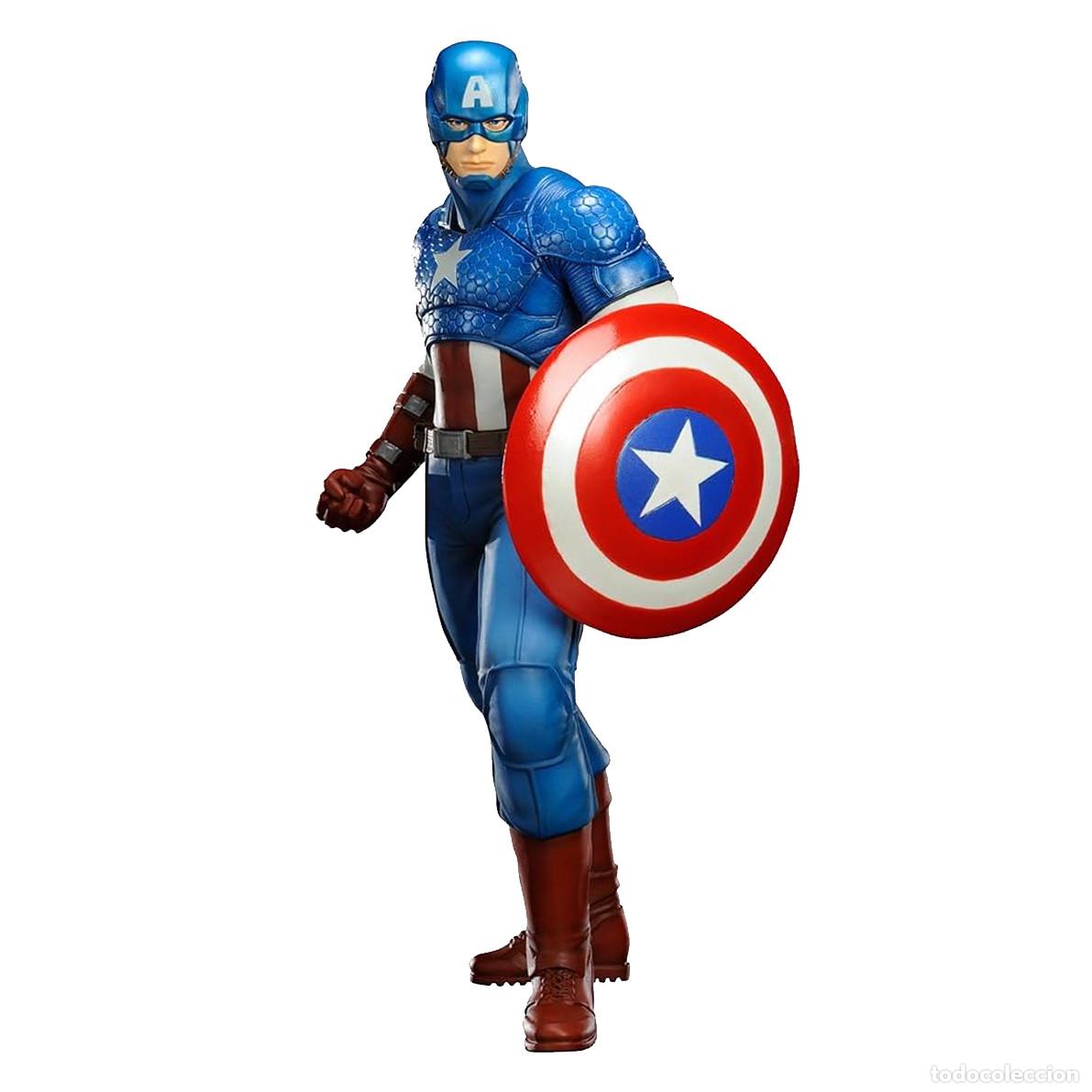 CAPTAIN AMERICA MARVEL NOW KOTOBUKIYA ARTFX+ STATUE ESCALA 1/10 ¡SUPER OFERTA!