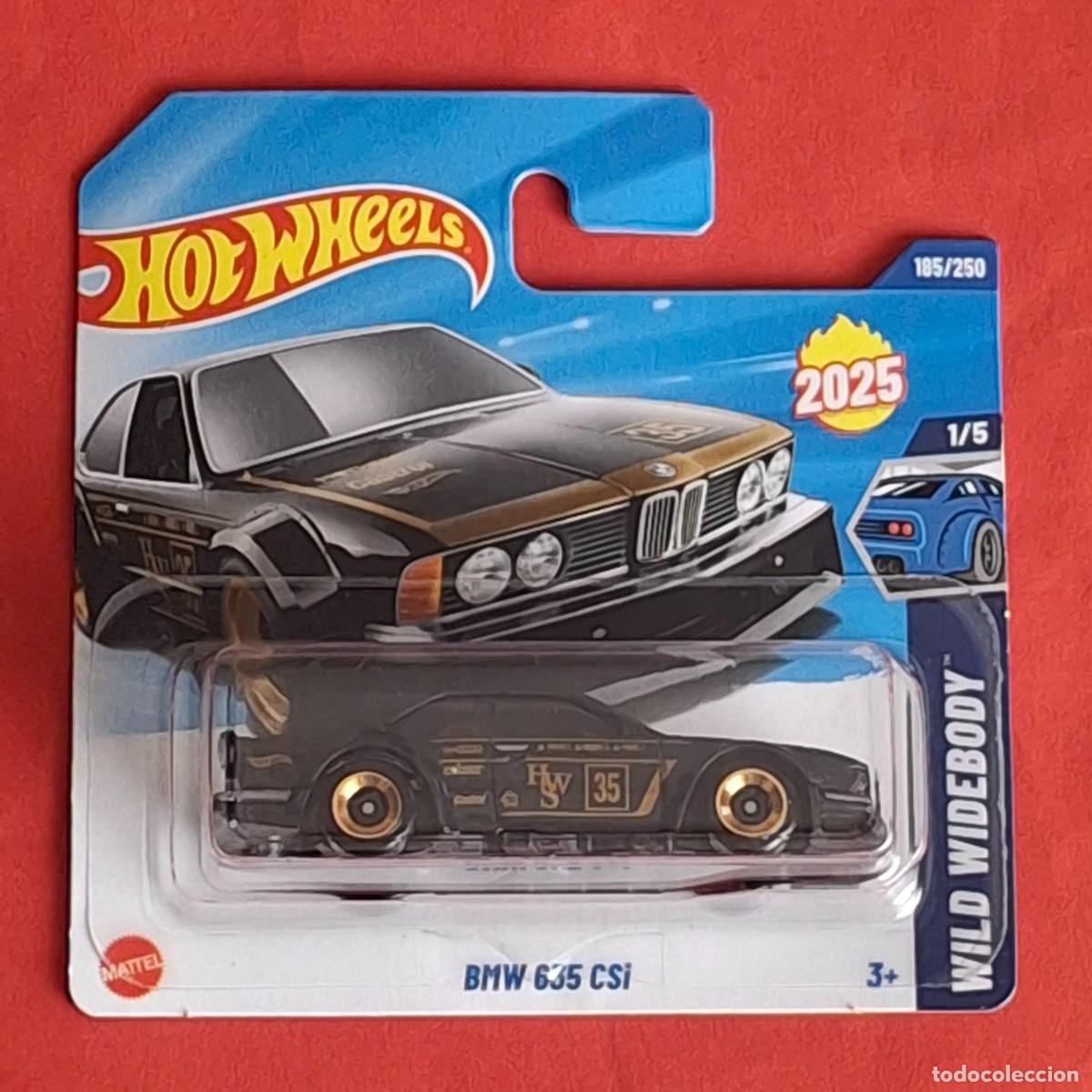 HOT WHEELS 2025 185/250 - BMW 635 CSi - NUEVO EN BLISTER - ESCALA 1/64
