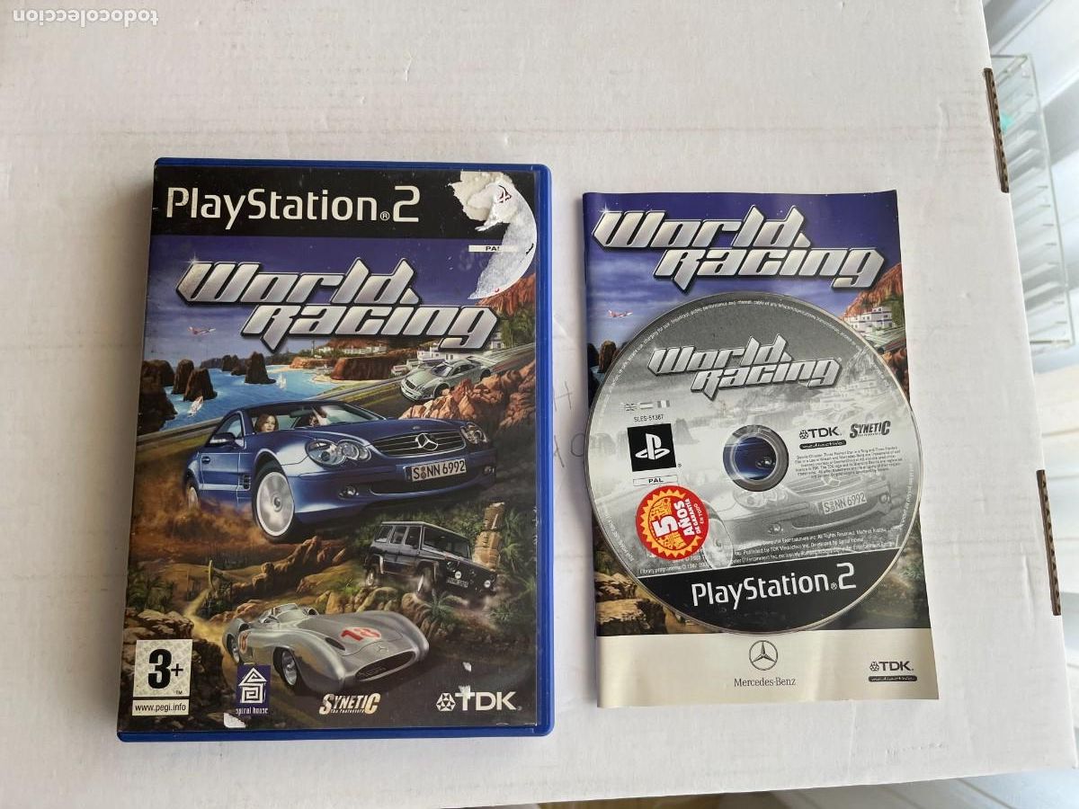 WORLD RACING - PS2 PLAYSTATION 2 PLAY STATION TWO KREATEN