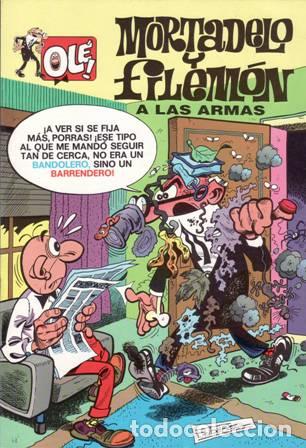 IBÁÑEZ, Francisco.- - Mortadelo y Filemón a las armas.
