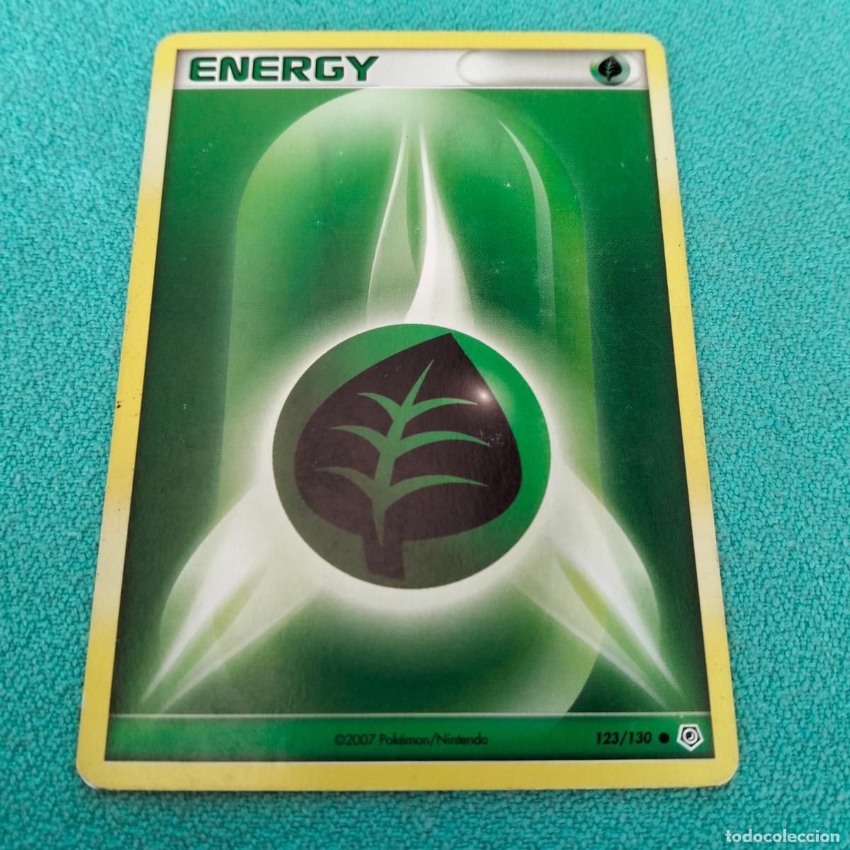 Grass Energy 123/130 2007 carta Pokémon inglés english