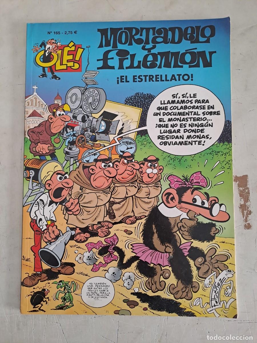 Ole 165, Mortadelo y Filemón, el estrellato, primera edición, ediciones B en muy buen estado