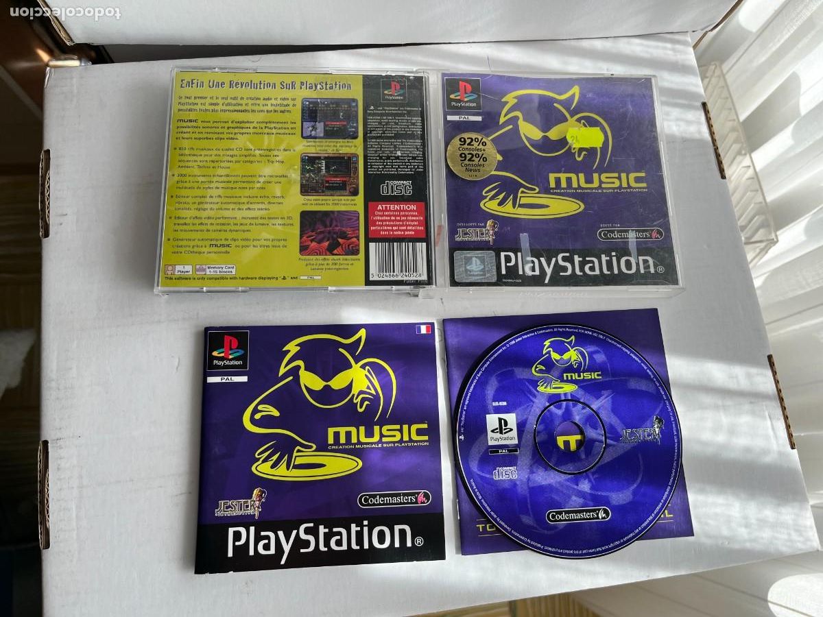 MUSIC - PSX PS1 PSONE PLAYSTATION 1 PLAY STATION ONE KREATEN