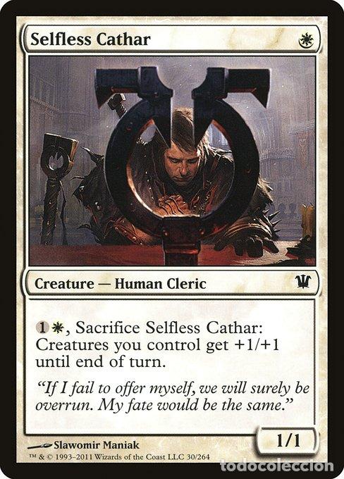 Carta MTG-Cataro Altruista-Innistrad-30-ITA-EX- C - Magic the Gathering