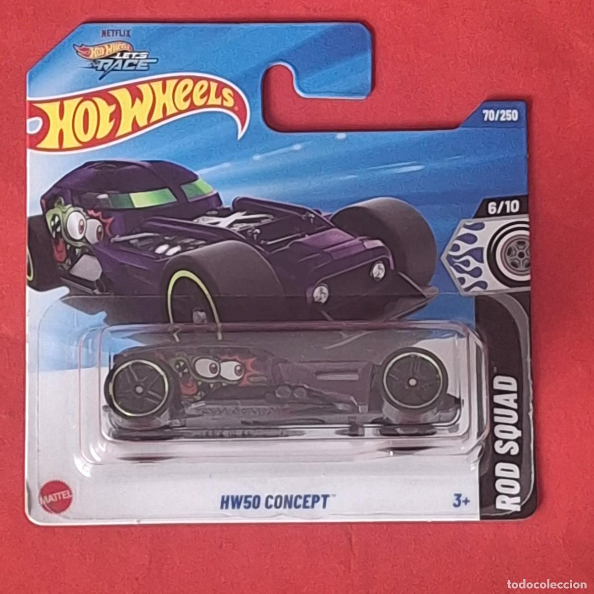 HOT WHEELS 2025 70/250 - HW50 CONCEPT - NUEVO EN BLISTER - ESCALA 1/64