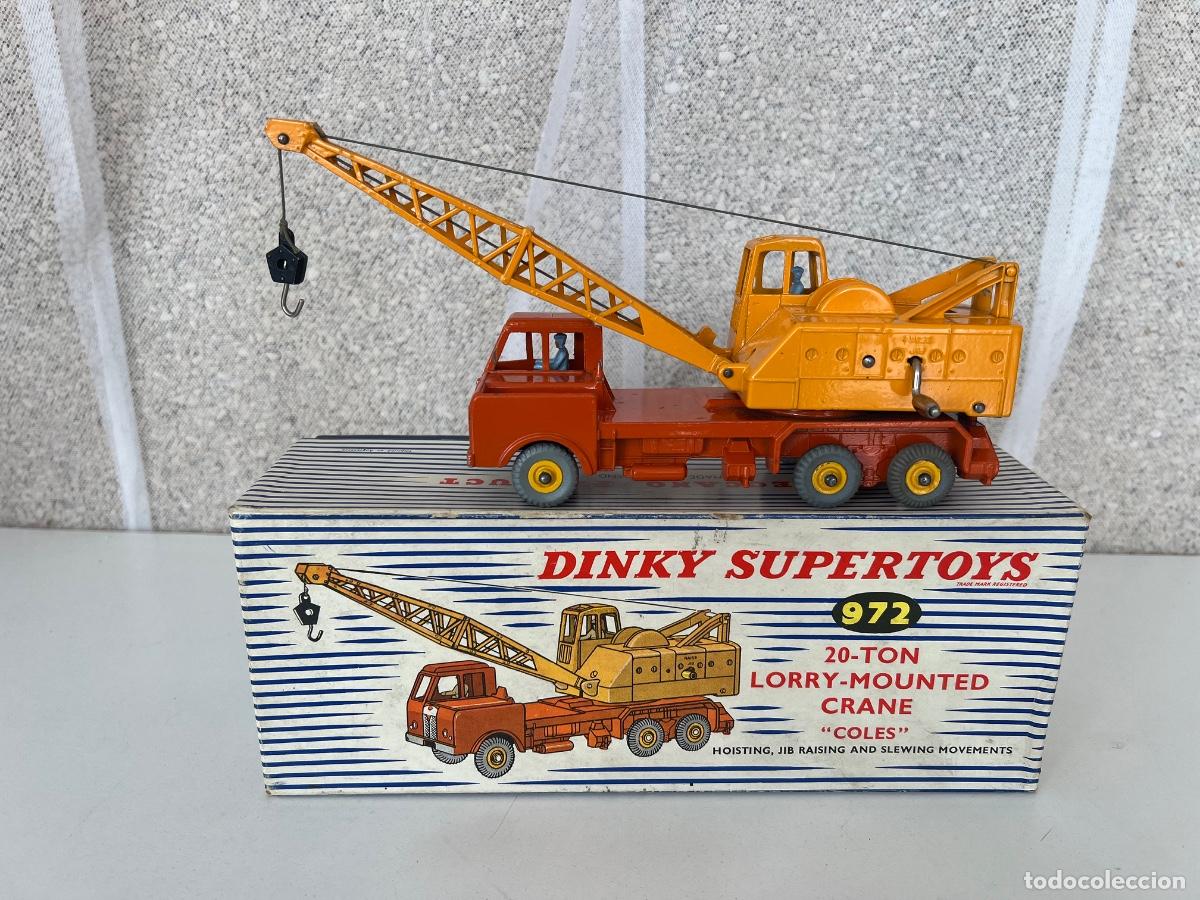 DINKY TOYS SUPERTOYS 972 CAMION LORRY-MOUNTED CRANE COLES